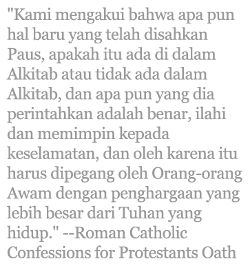 Pernyataan Kepausan Yang Mengerikan | Langsung Dari Mulut Sang Pelacur image