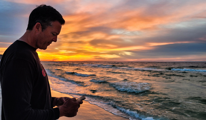 انعكاس في المحيط