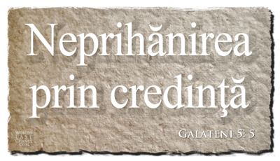 Righteousness by Faith (Galatians 5:5)