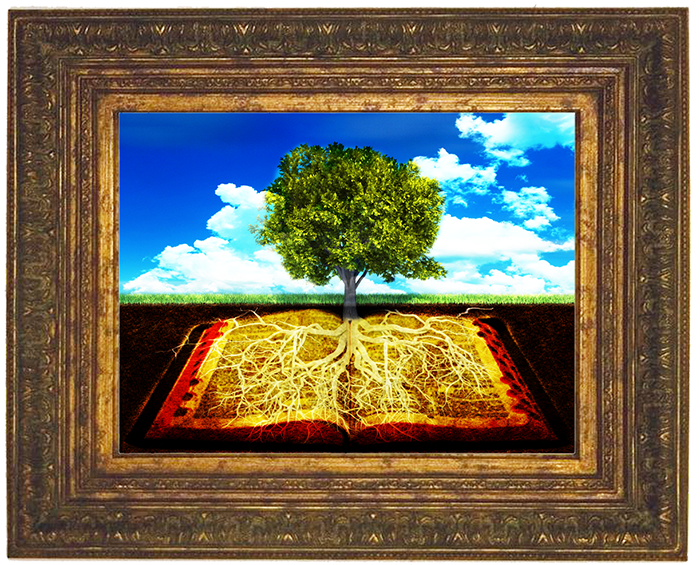 tree with roots grounded in bible