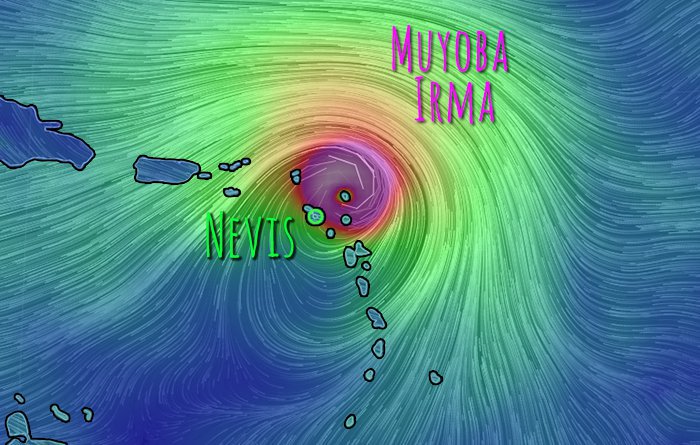 Muyoba Irma a Nevis