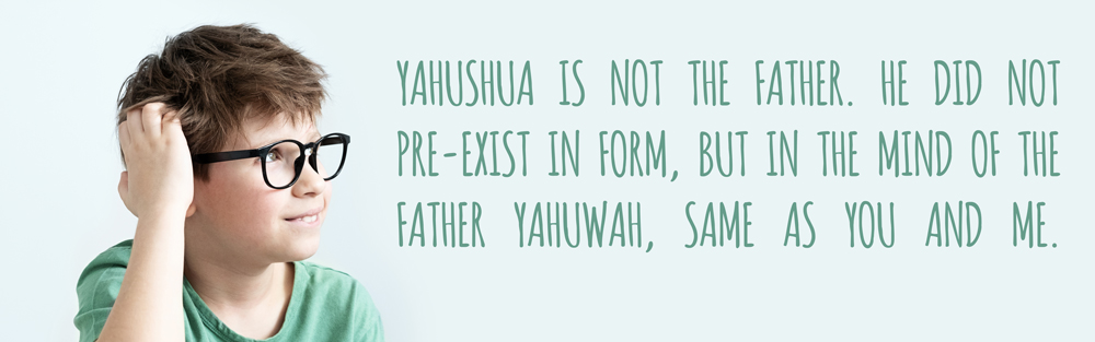 yahushua-nu-a- pre-existat