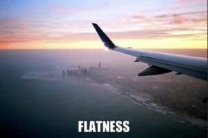 I present to you, pure flatness.
