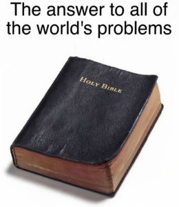 The undeniable fact.