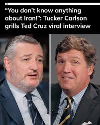 TUCKER: How many people live in Iran?  TED CRUZ: I don’t know. TUCKER: You don’t know the population of the country you seek to topple? TED: I didn’t say I don’t know anything. TUCKER: What’s the ethnic mix of Iran? TUCKER: You don’t know anything about Iran.