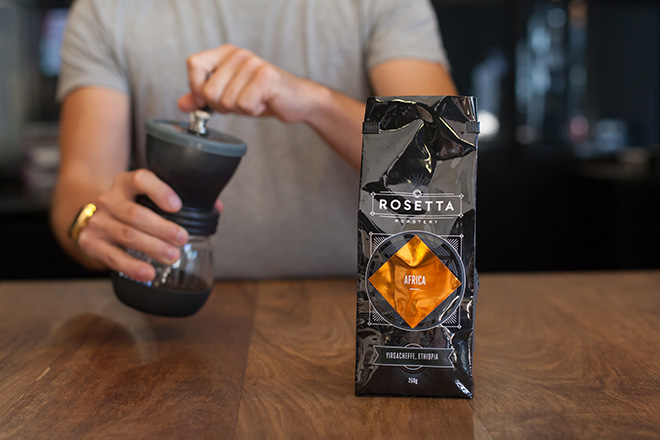 pour over recipe from Rosetta