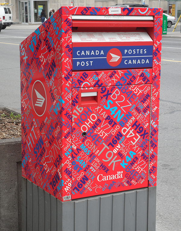 Канада почтовый ящик