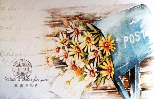 PostCrossing Sent to New Zealand - Esther Neela Blog