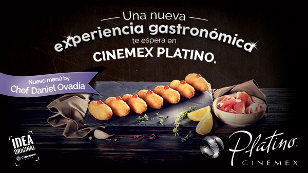 Platino - Menú - Cinemex