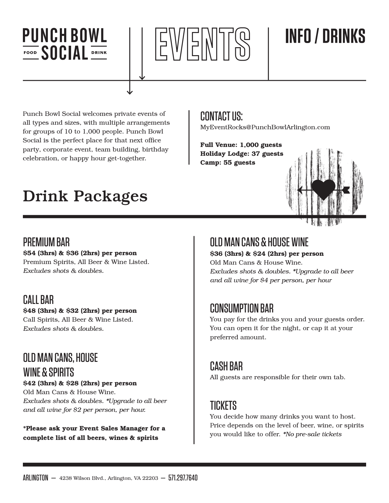 Punch Bowl Social Arlington StayArlington, VA