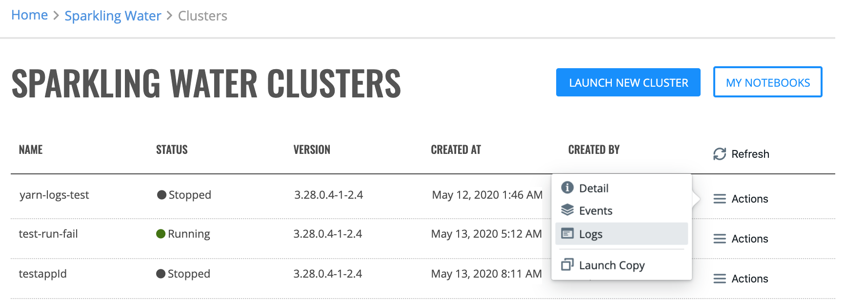 Download Logs