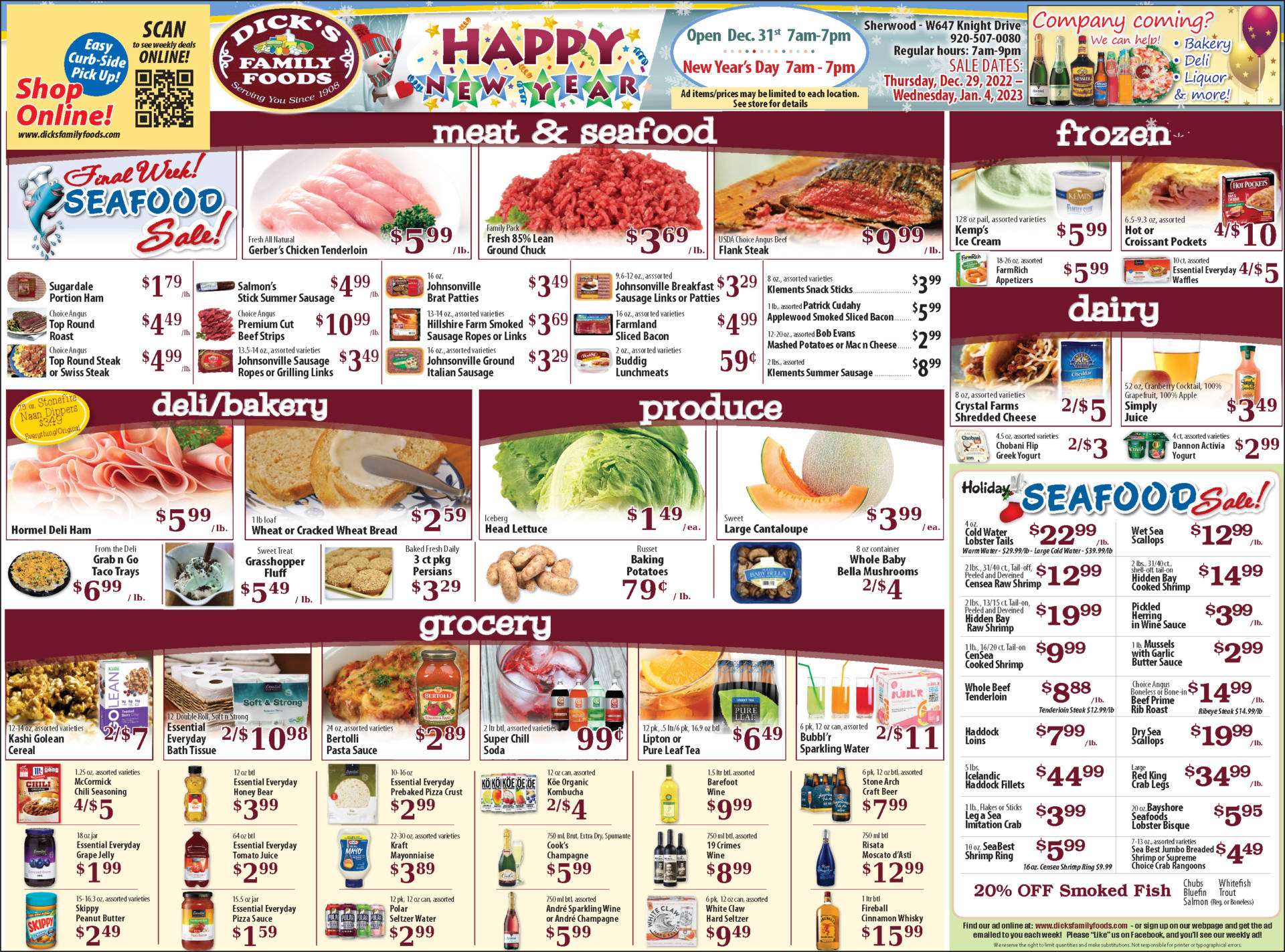 Dick's Family Foods Sherwood Weekly Ad & Coupons