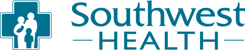 Southwest Health Horizontal Blue Logo