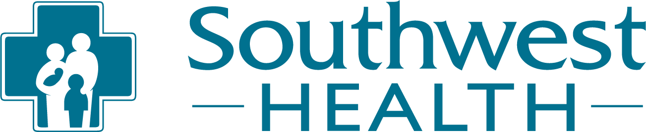 Southwest Health Horizontal Blue Logo