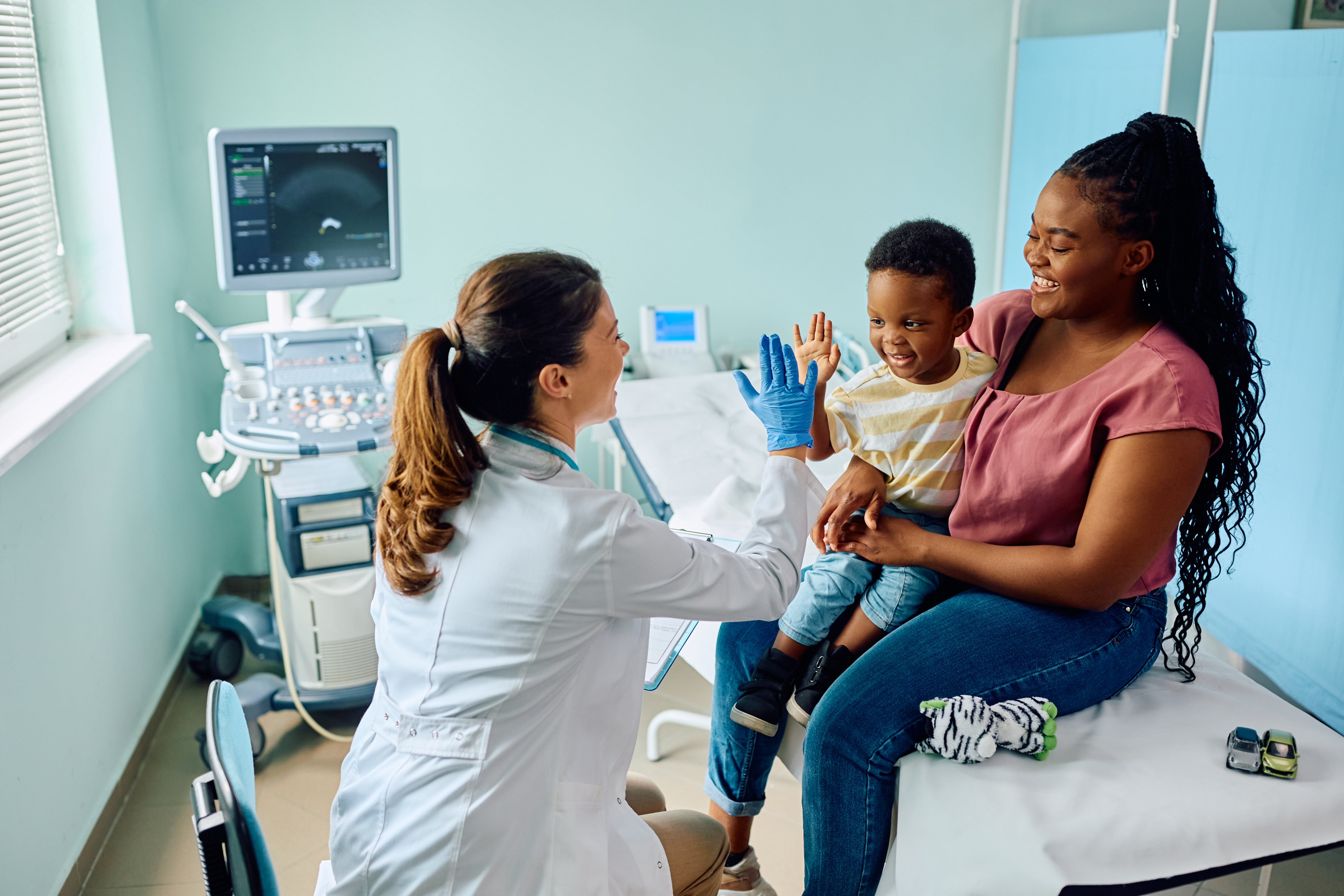 Pediatric child back to school medical check up wellness visit