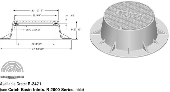 R 1661 Neenah Foundry