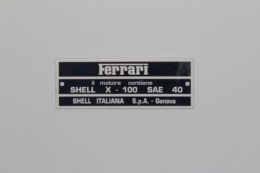 72D | Shell oil X-100 SAE 40 tag | Kilimanjaro Designs