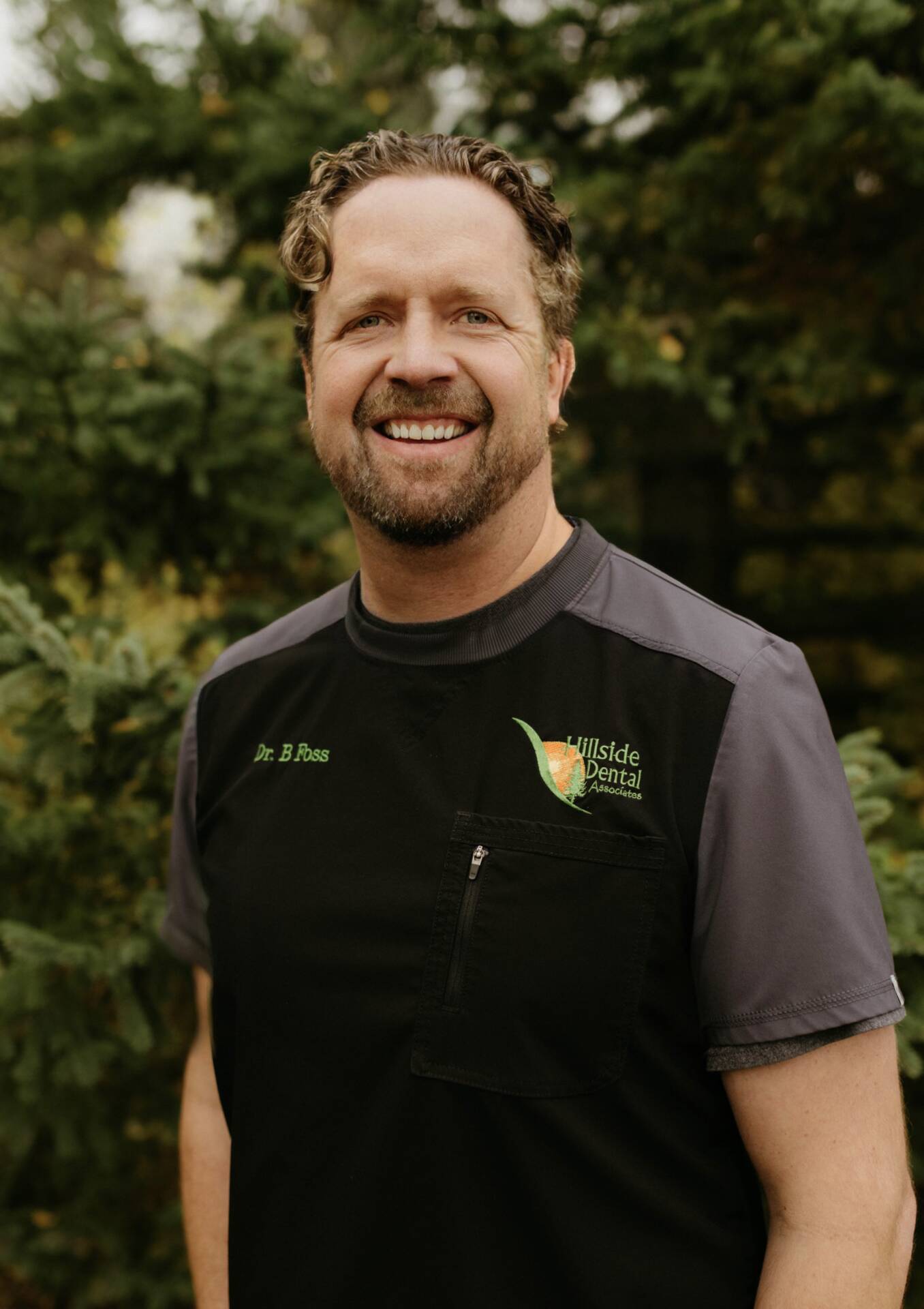 Portrait of Dr Bradley Foss