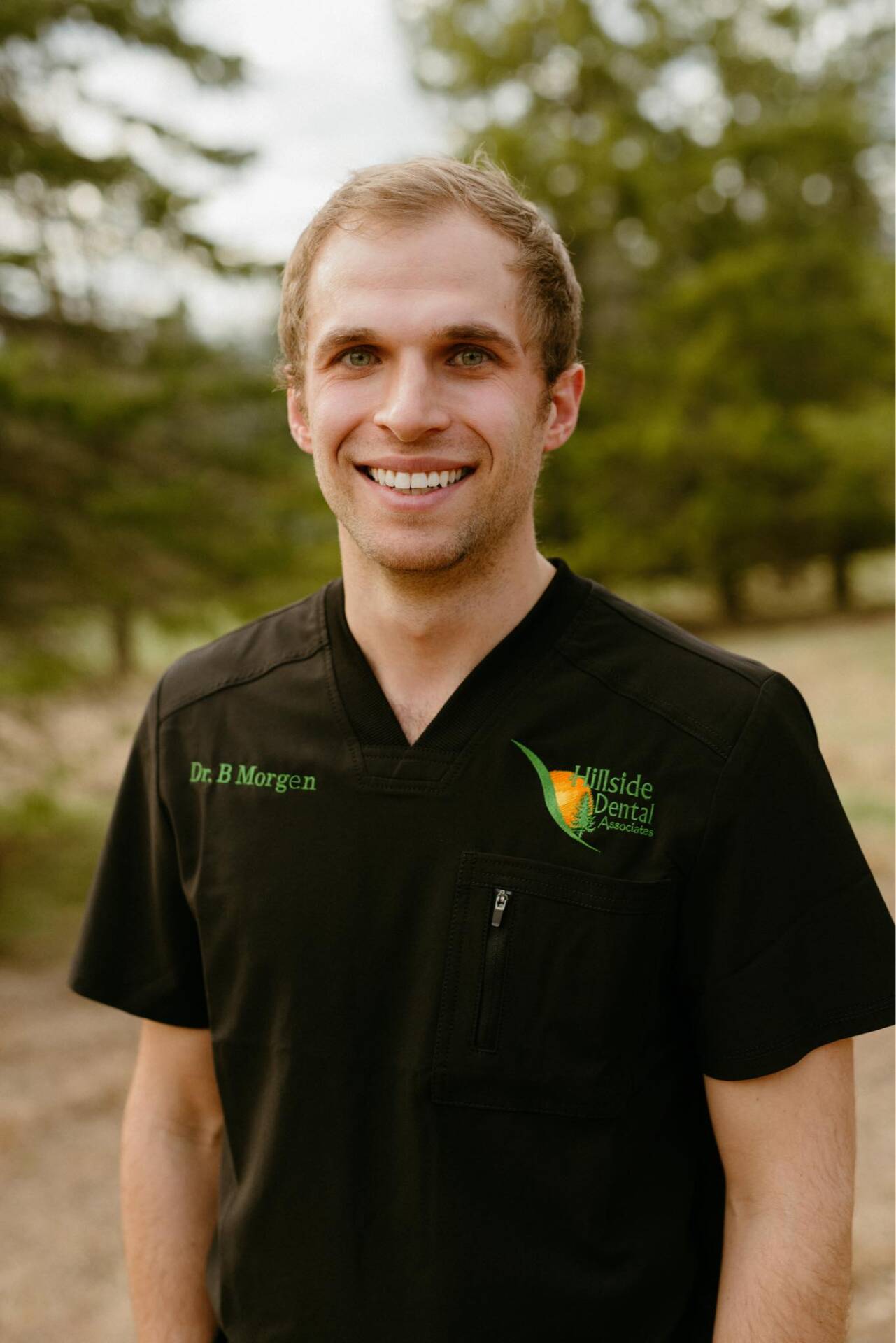 Portrait of Dr Brad Morgen