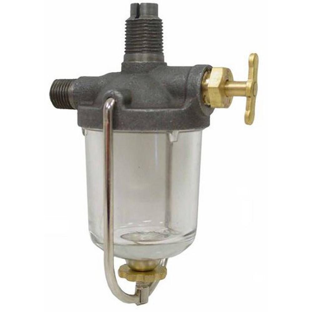 Gas Fuel Sediment Glass Bowl for John Deere 3 Way Valve AA499R A AO AR