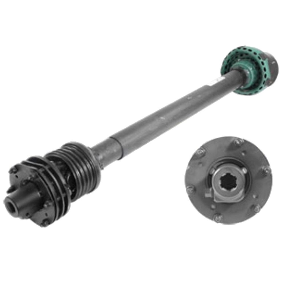 HEAVY DUTY ROUND Baler PTO Driveline Shaft 6 Spline Fits John Deere 435