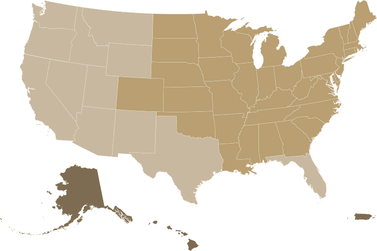 Shipping regions - US