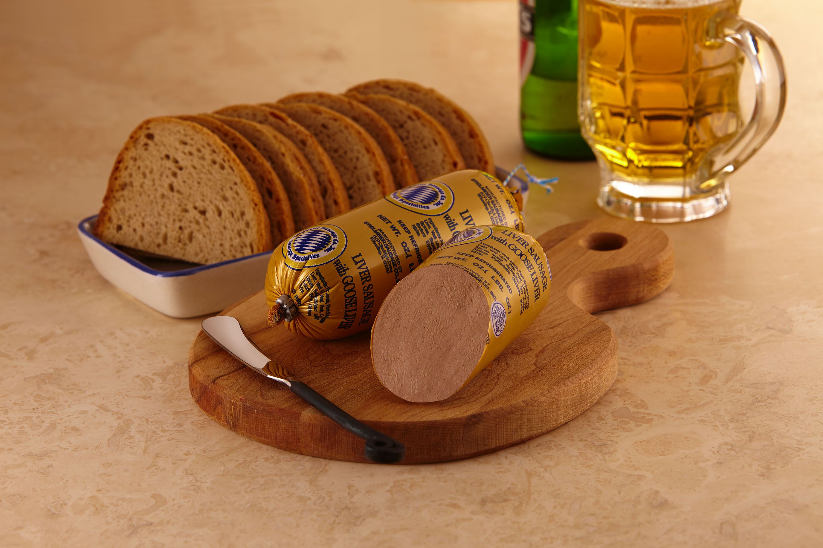 Liver Saus.w/Goose Liver 710 Stiglmeier Sausage Co. Inc.