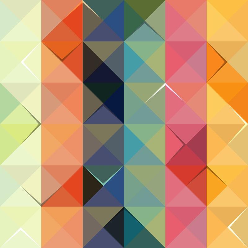 Free vector "Colorful Triangle Pattern"