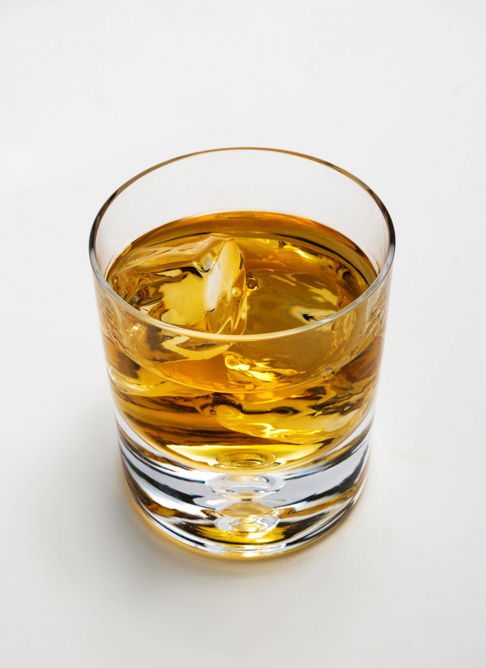 Glass of whiskey with ice StockFreedom Premium Stock Photography
