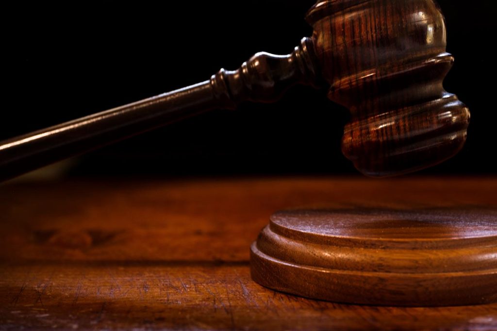 Gavel striking a block StockFreedom Premium Stock Photography