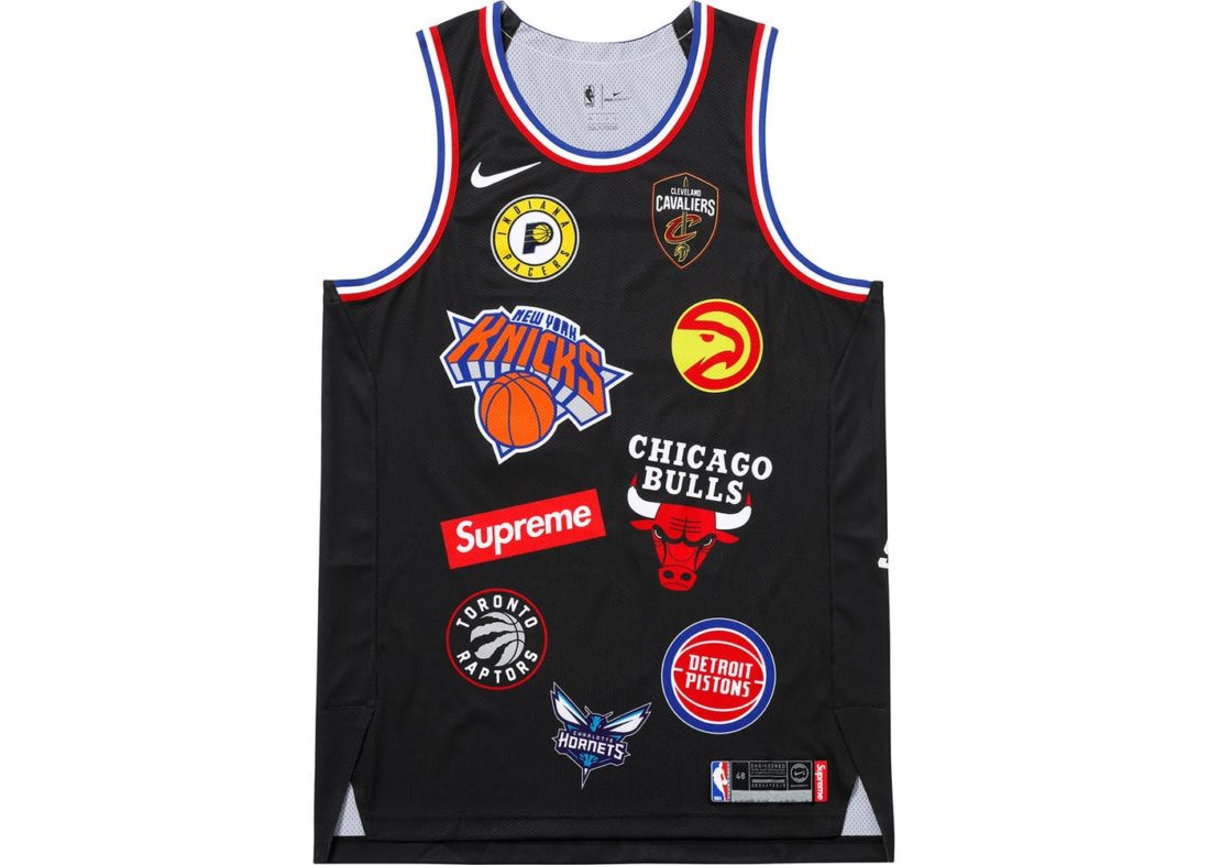 supreme x nike basketball jersey
