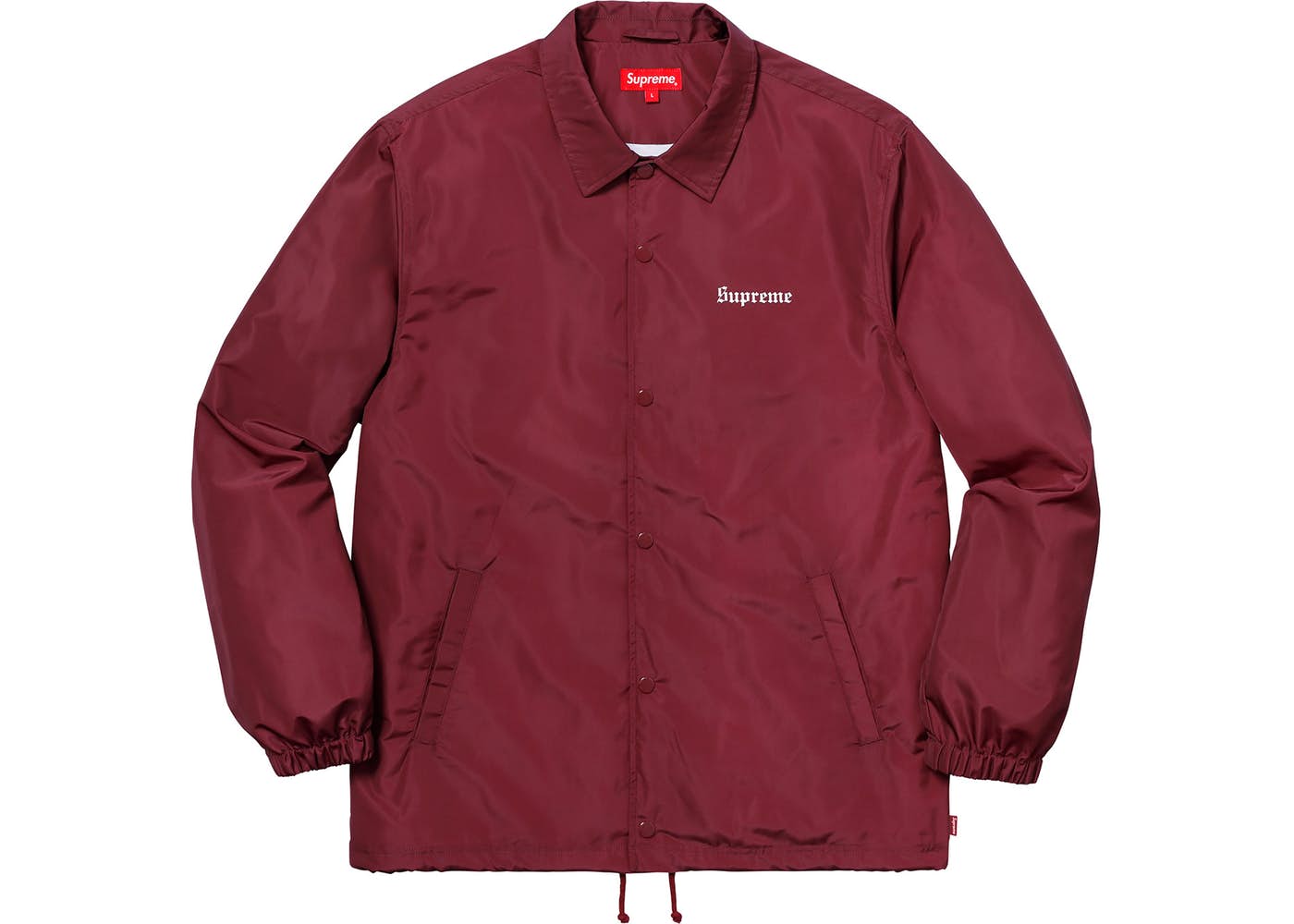 supreme nan goldin coaches jacket