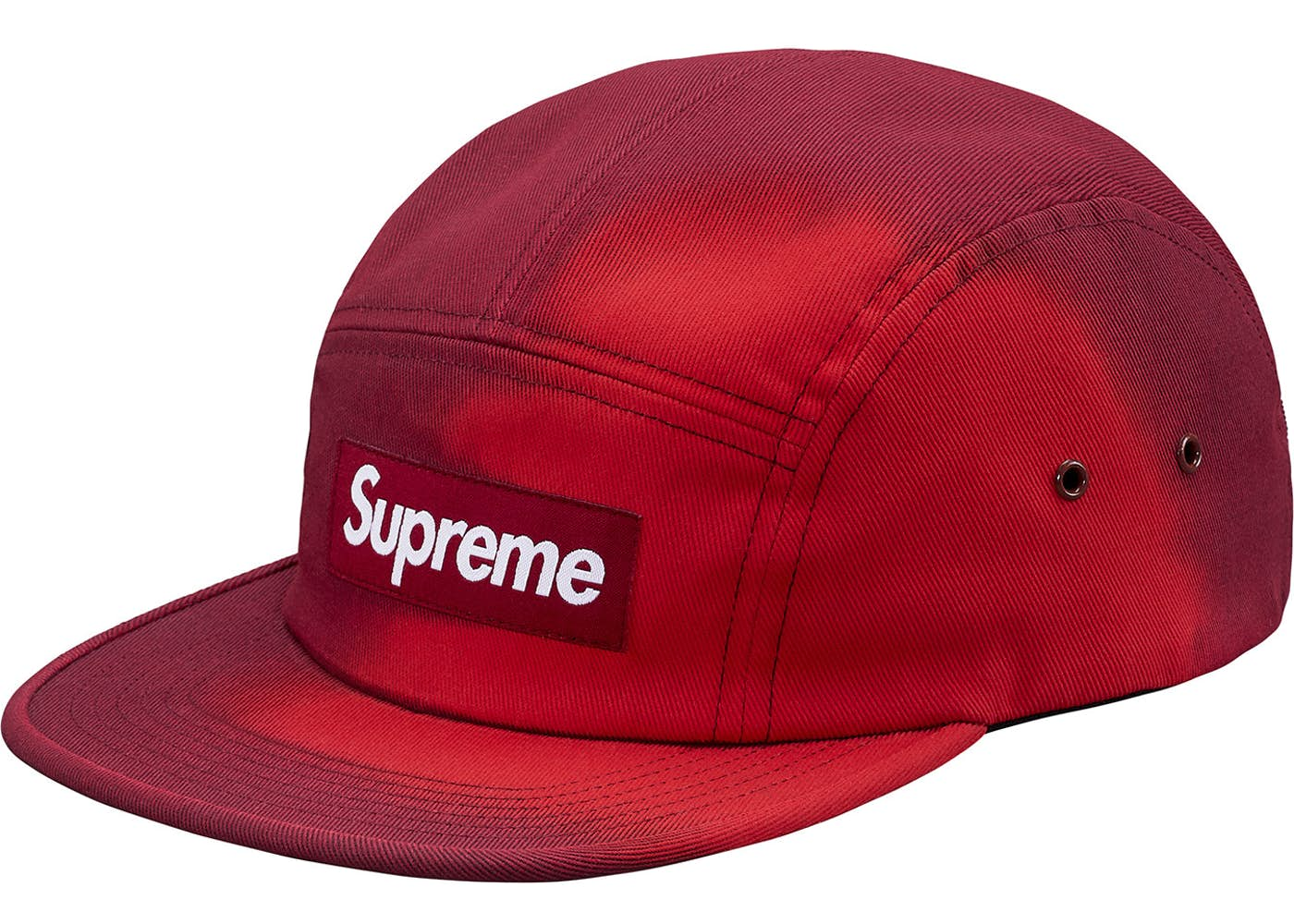 Supreme Reactive Camp Cap Red Spring/Summer 2018