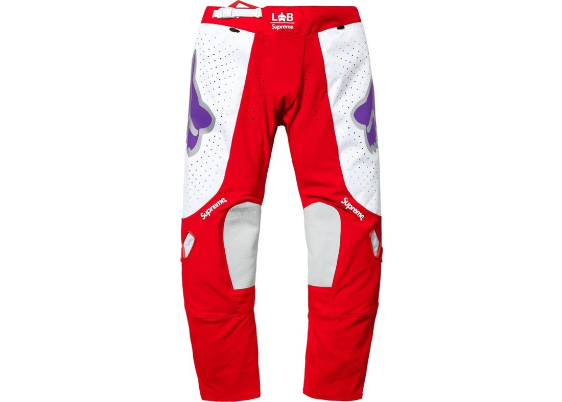 Supreme Fox Racing Moto Pant Red Spring 