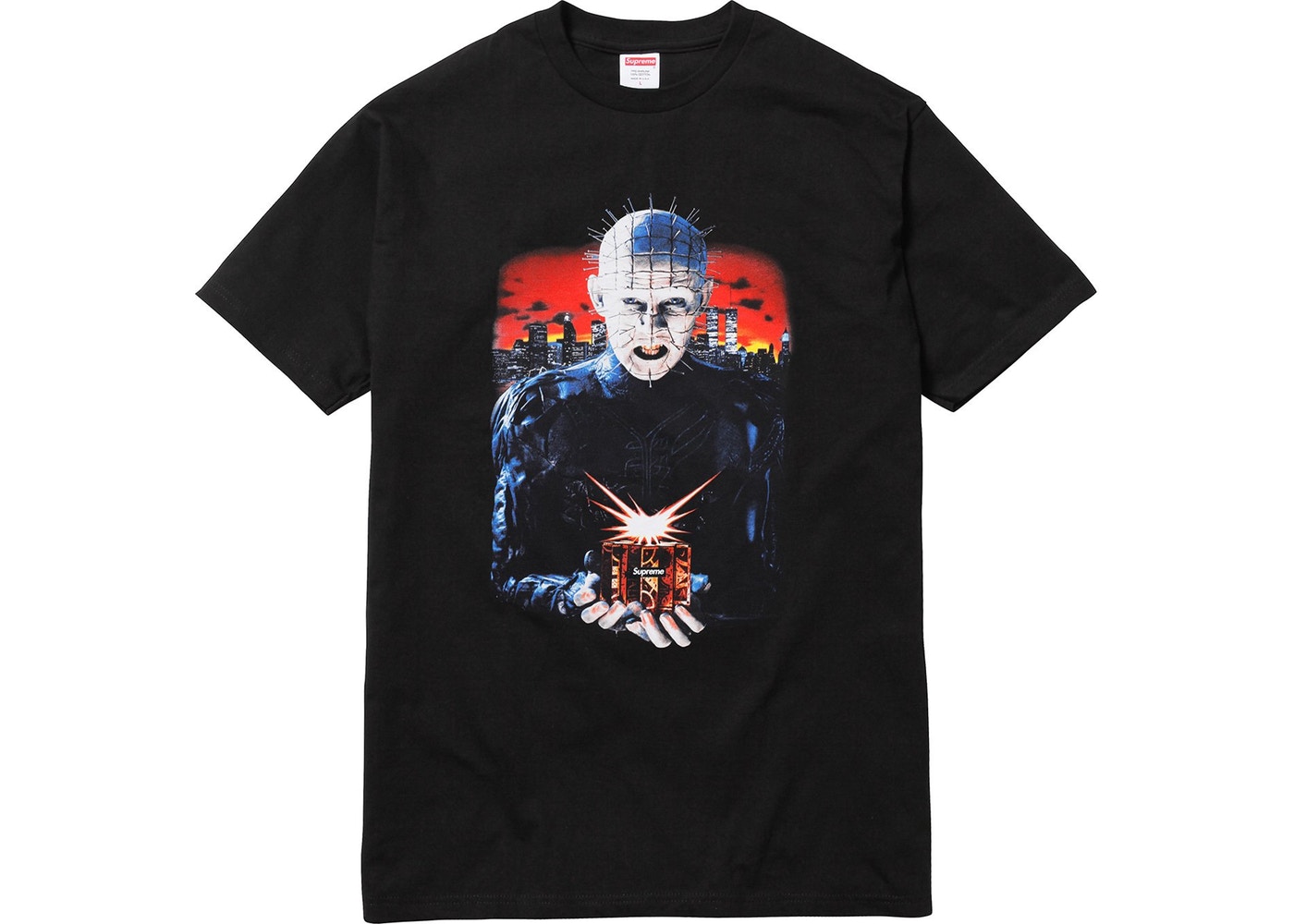 supreme hellraiser hell on earth tee