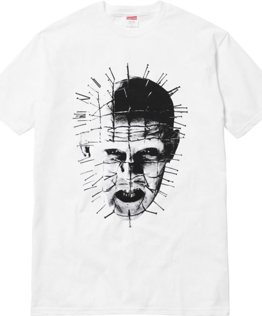 supreme hellraiser tee white