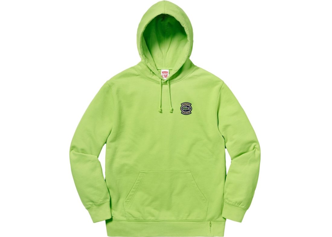 supreme lacoste hoodie