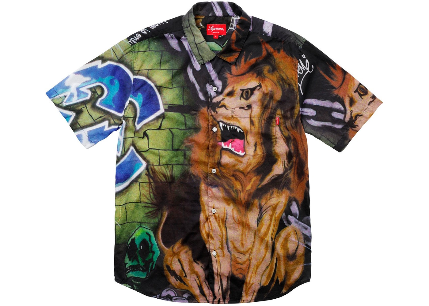supreme graffiti shirt