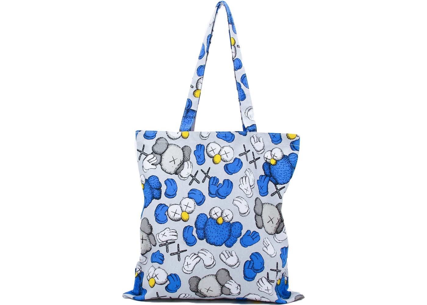 Kaws Seeing/Watching Pattern Tote Bag Grey Brand New