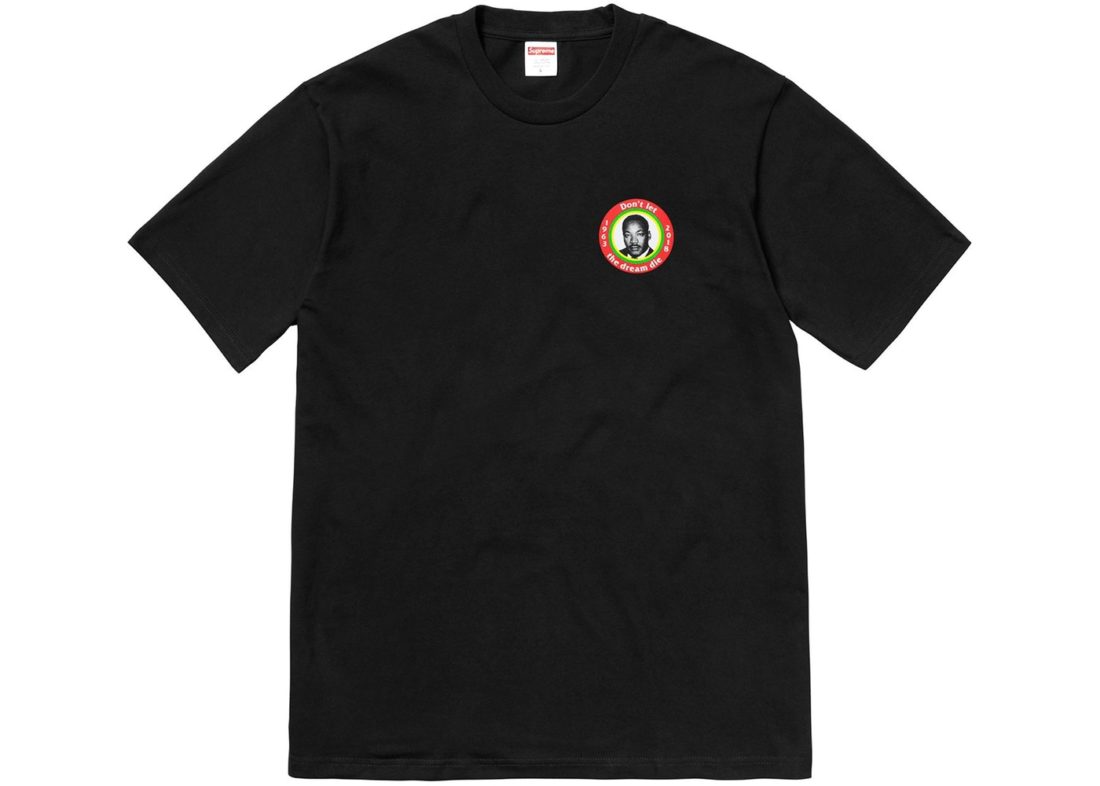 Supreme MLK Dream Tee Black - StockX News