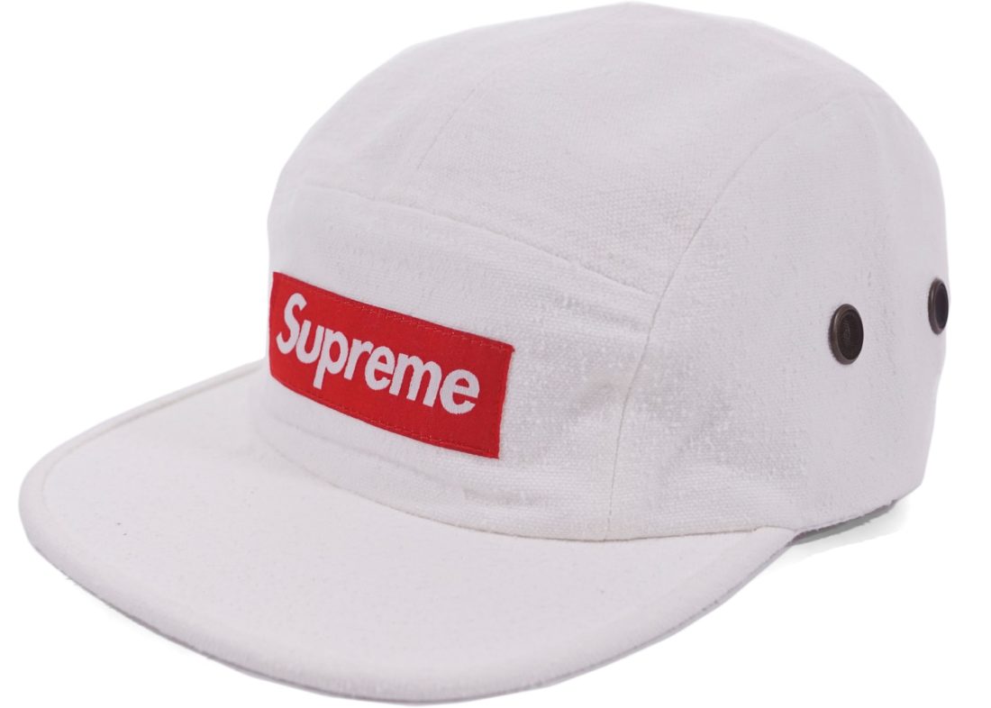 napped canvas camp cap