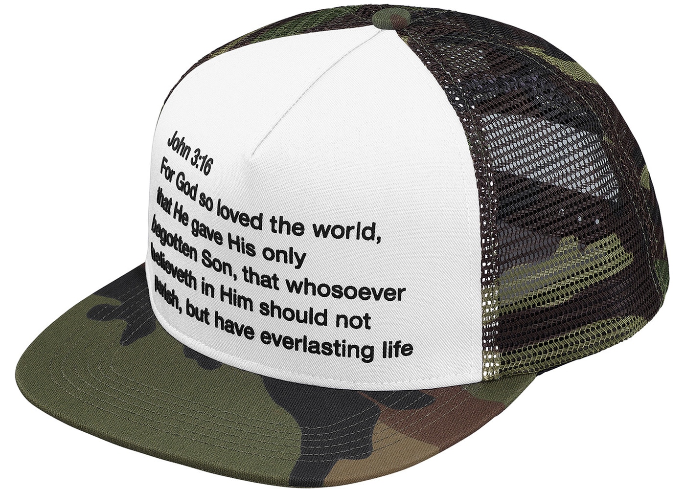 Supreme Preach Mesh Back 5-Panel Camo 
