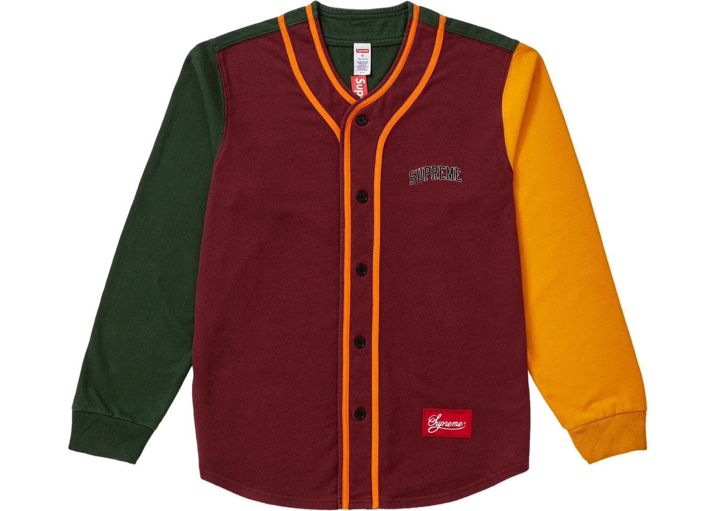 supreme color block jacket