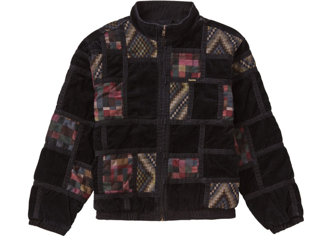 patchwork jacket supreme
