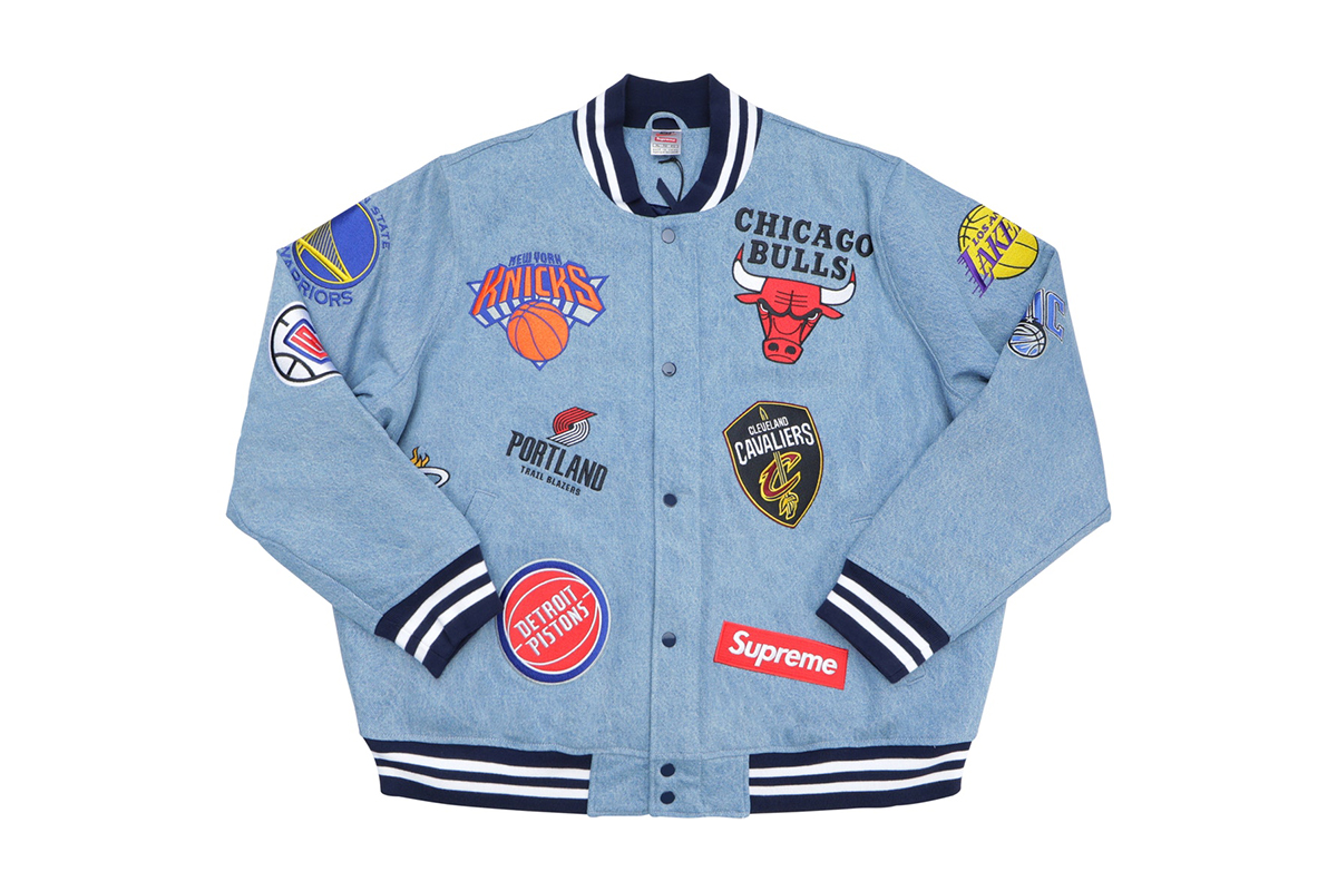 nba x supreme jacket
