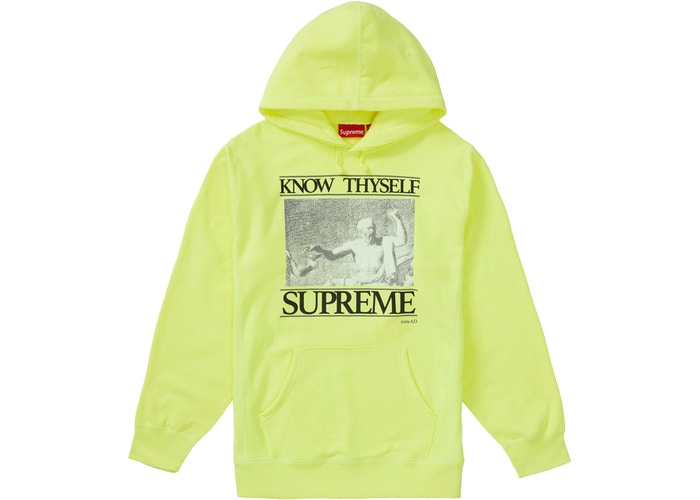 bright yellow hoodie sweatshirt