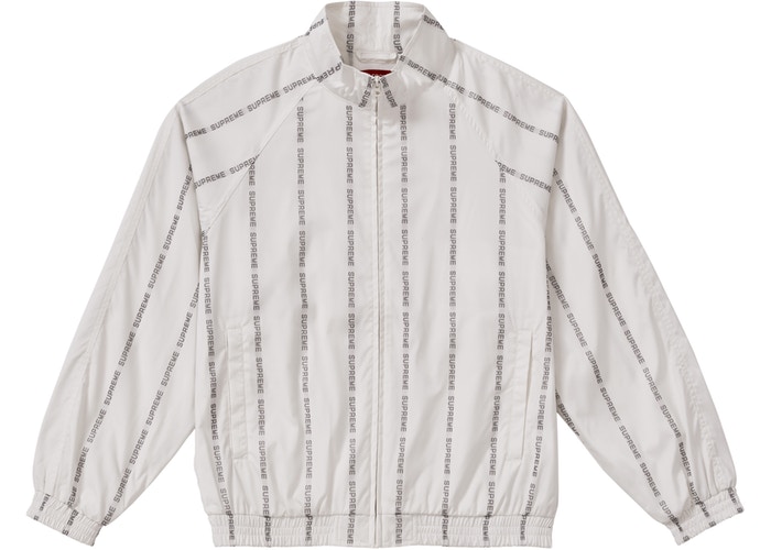 supreme reflective track jacket