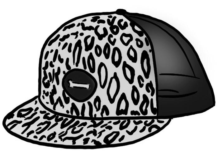 supreme leopard hat