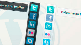 Wordpress Social Bar