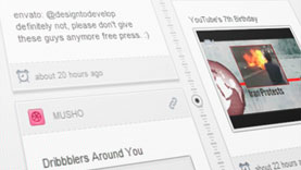 jQuery Social Timeline